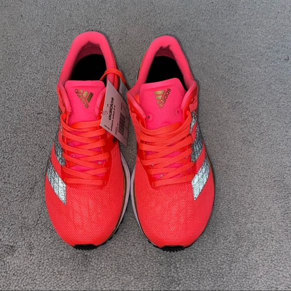 Adidas adios 5 Hot Coral Pink Reflective Sneakers - Picture 13 of 16